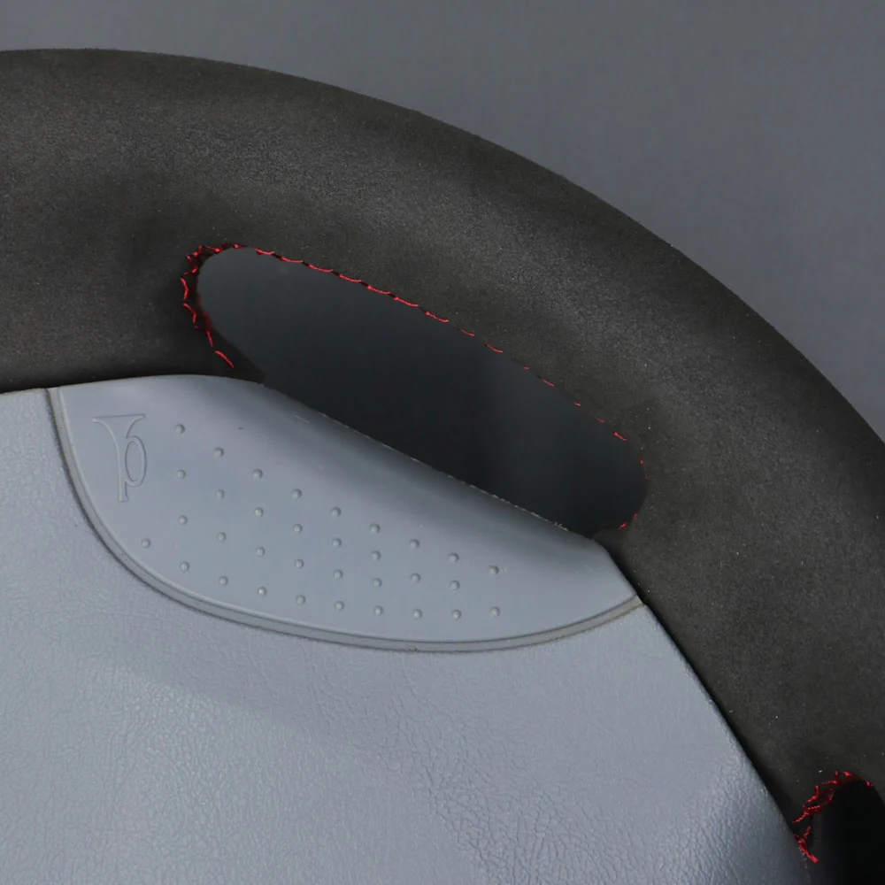 Loncky® Custom Hand Stitched Car OEM Leather Steering Wheel Cover for Dodge Sprinter Freightliner 2000-2006 Interior Accessories