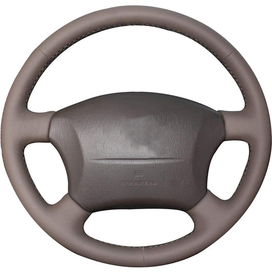 Loncky® Custom Hand Stitched OEM Leather Steering Wheel Cover for Lexus GX470 2003 2004 2005 2006 2007 2008 2009 / Lexus LX450 1996 1997 / LS400 1996-2000 / Lexus LX470 1998-2007 / Toyota Land Cruiser 1995-2007 Accessories