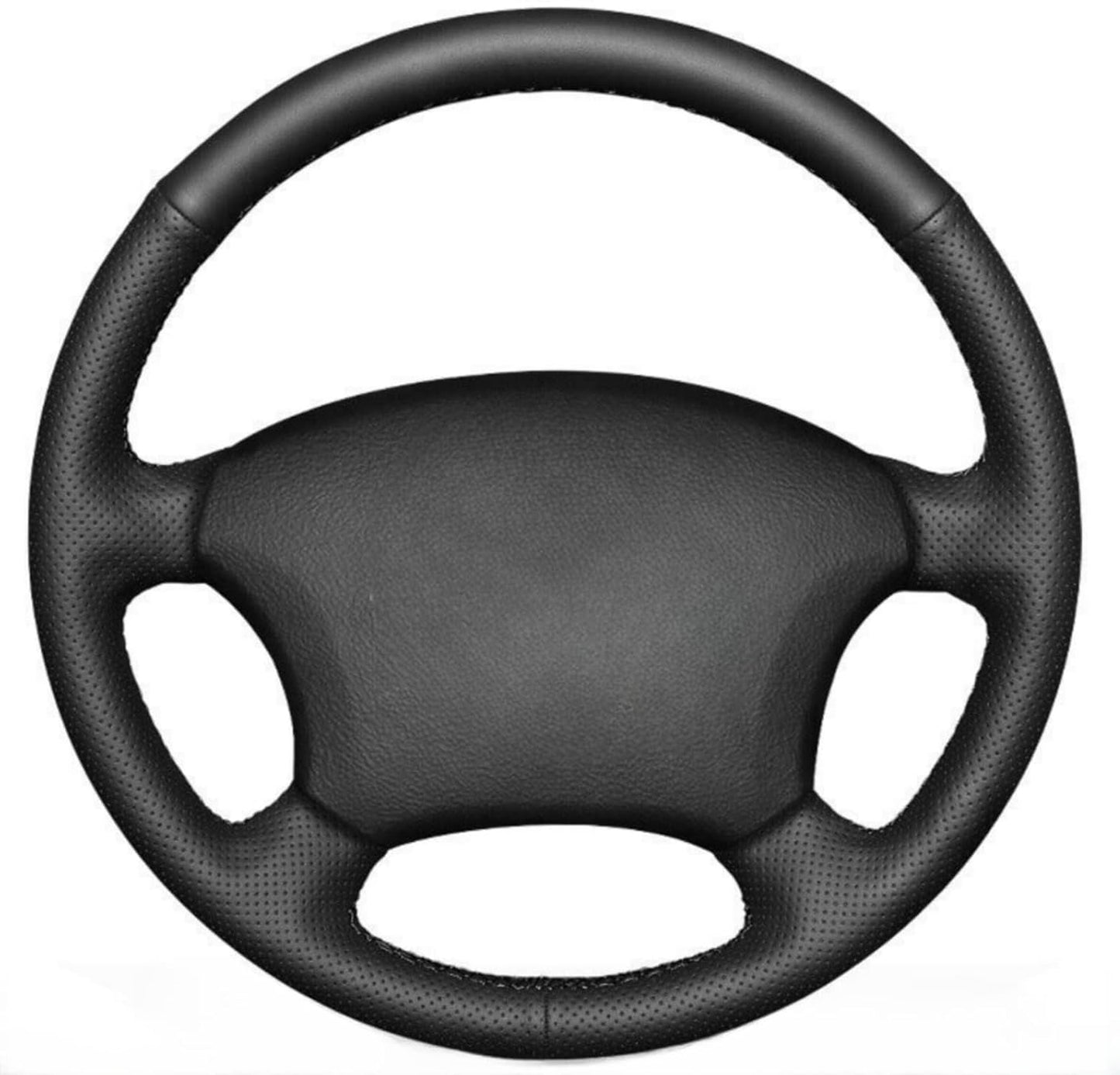 Loncky® Custom Hand Stitched OEM Leather Steering Wheel Cover for Lexus GX470 2003 2004 2005 2006 2007 2008 2009 / Lexus LX450 1996 1997 / LS400 1996-2000 / Lexus LX470 1998-2007 / Toyota Land Cruiser 1995-2007 Accessories