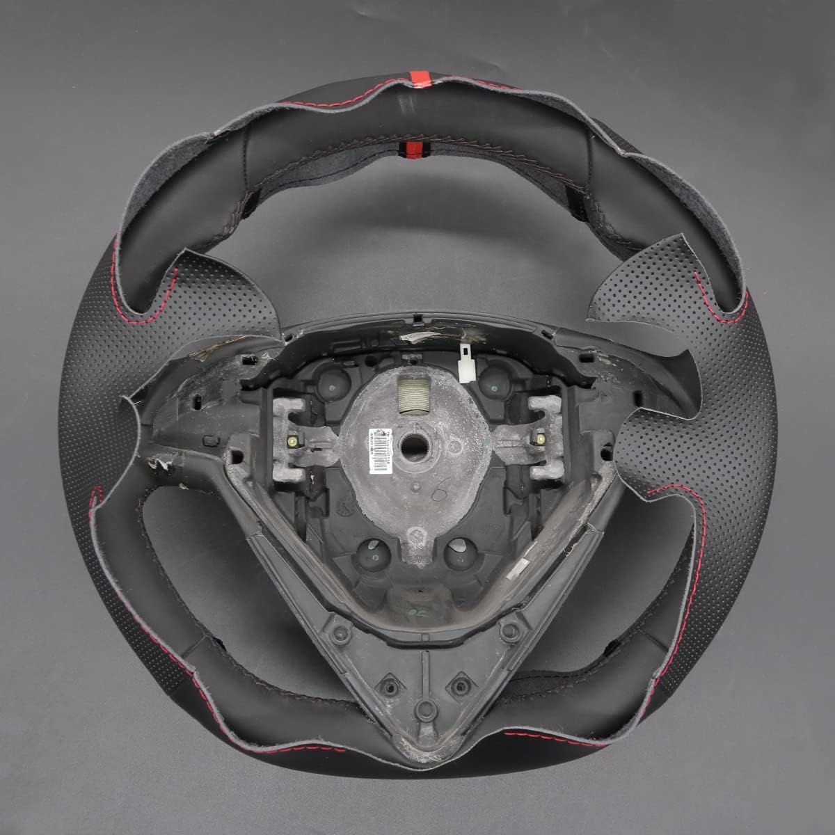 Loncky® Custom Hand Stitched Car OEM Leather Steering Wheel Cover for Alfa Romeo Giulietta 2014-2021 / MiTo 2014-2019 Interior Accessories