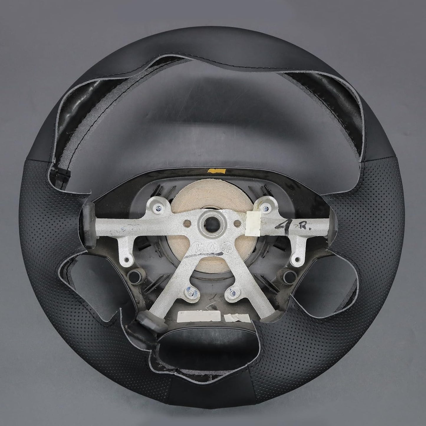 Loncky® Custom Hand Stitched Car OEM Leather Steering Wheel Cover for Dodge Ram 1500 2002 2003 Interior Accessories