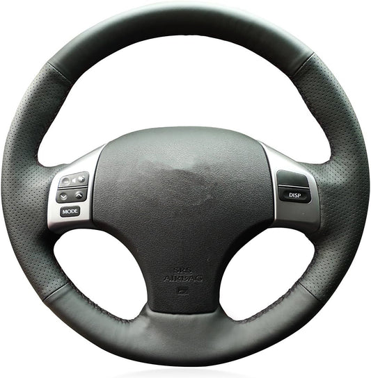 Loncky® Custom Hand Stitched OEM Leather Steering Wheel Cover for Lexus IS250 2006 2007 2008 2009 2010 2011 2012 2013/ Lexus IS350 2006 2007 2008 2009 2010 2011 2012 2013 Interior Accessories