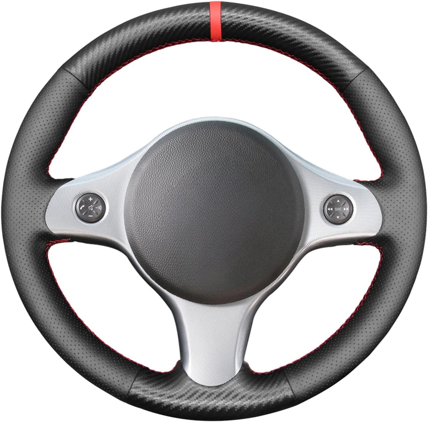 Loncky® Custom Hand Stitched Car OEM Leather Steering Wheel Cover for Alfa Romeo 159 2006-2011 Interior Accessories