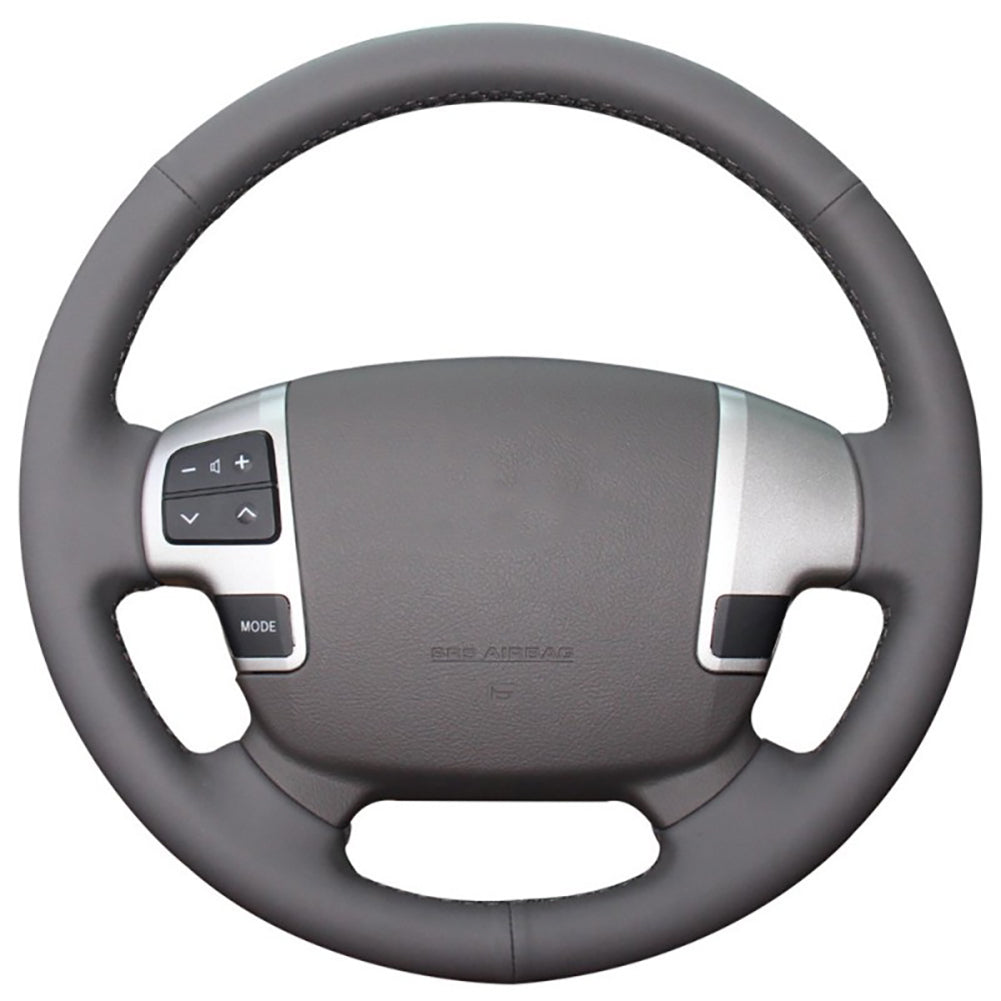 Loncky® Custom Hand Stitched OEM Leather Steering Wheel Cover for Toyota Land Cruiser 2008-2015 / Toyota Tundra 2007 2008 2009 2010 2011 2012 2013/ Toyota Sequoia 2008 2009 2010 2011 2012 2013 Car Interior Accessories